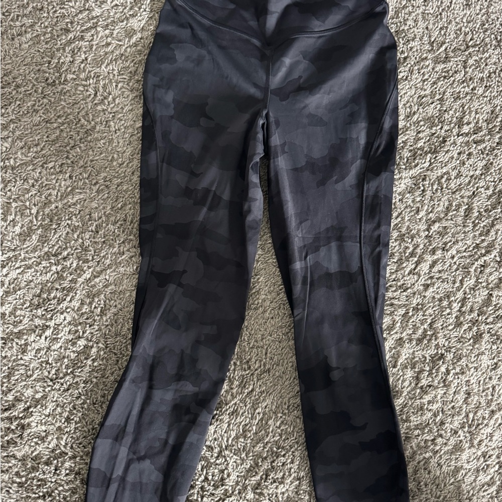 Black Camouflage Leggings